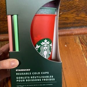 Starbucks 2020 holiday cold cups